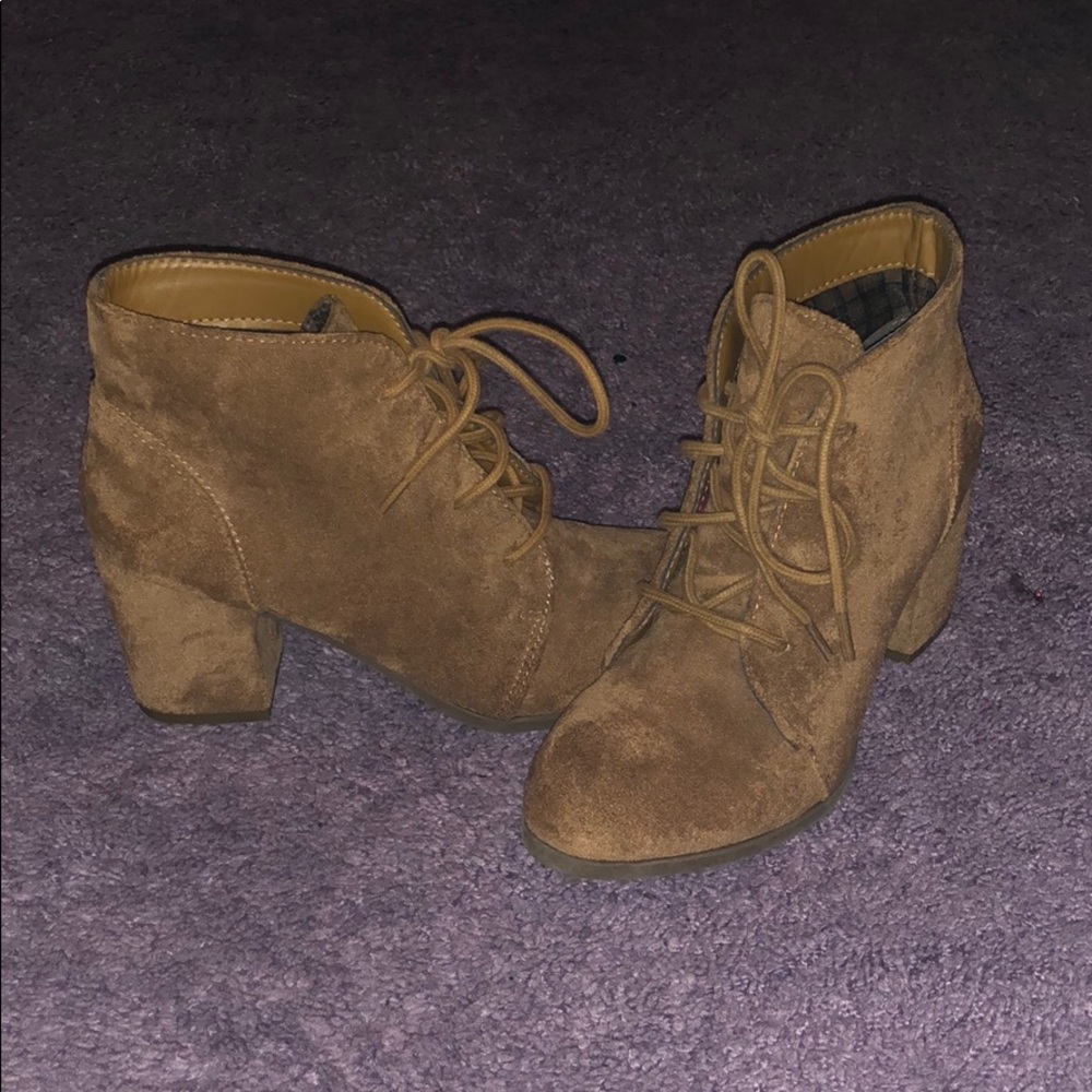 Madden girl, Brown booties.